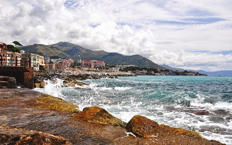 włoskie wybrzeże Liguria