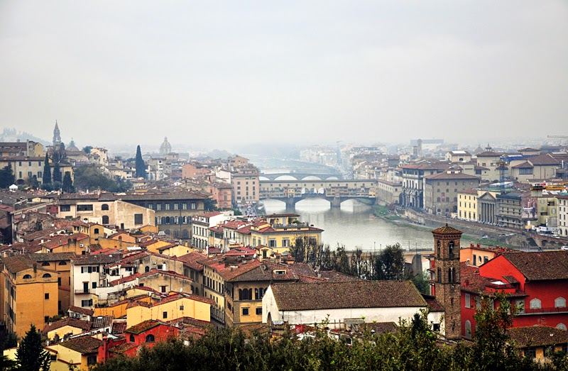 Most Złotników Florencja
