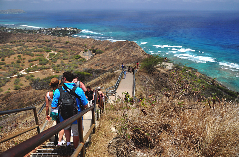 Wejście na Diamond Head