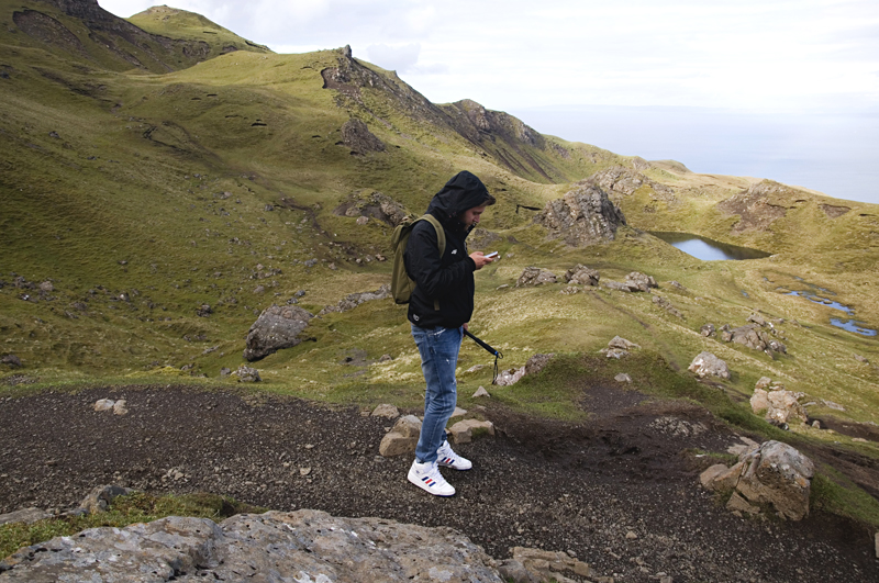 ścieżka do Old Man of Storr