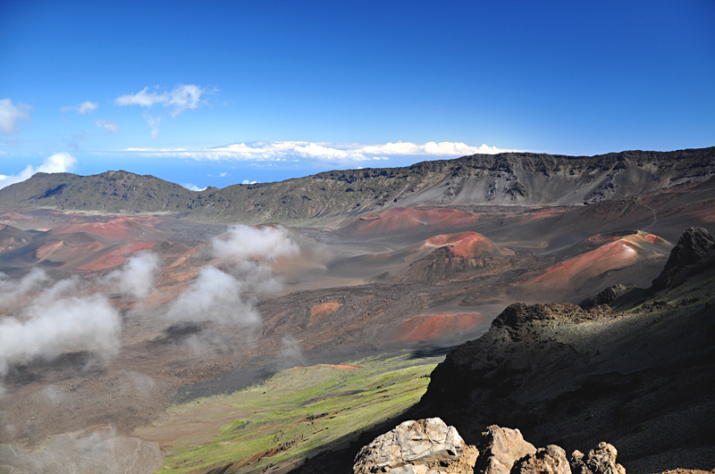 krajobraz na wulkanie Haleakala