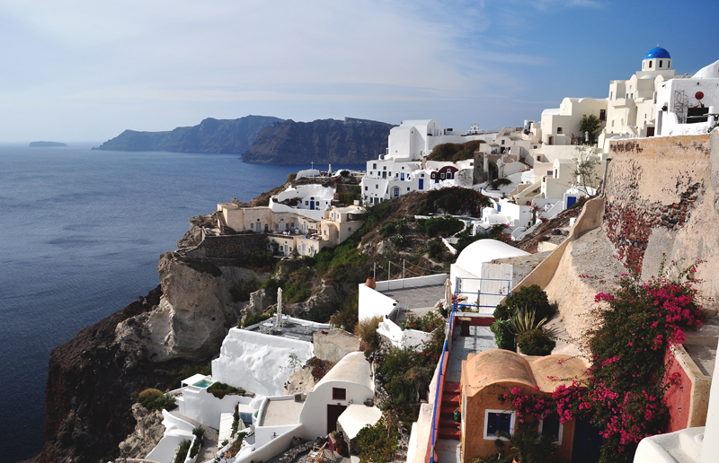 Oia na Santorini