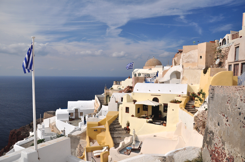 Oia na Santorini