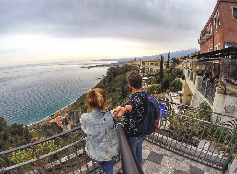 selfie Taormina