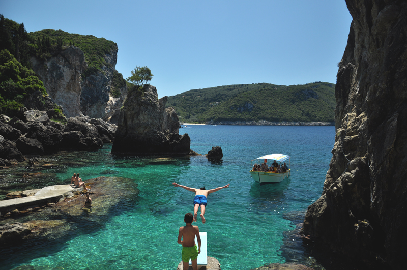 Blue Grotto na Korfu