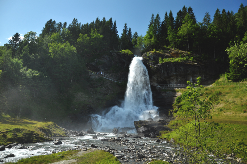 Steinsdalfossen Norwegia