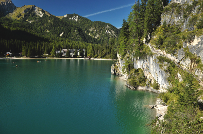 Lago di Braies atrakcje