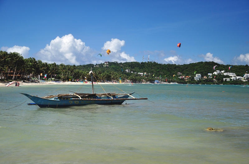 łódka Boracay