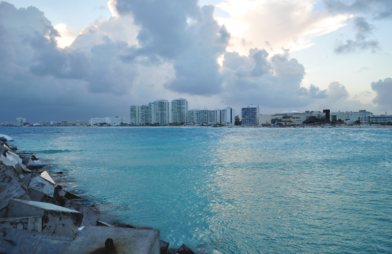 cancun plaża