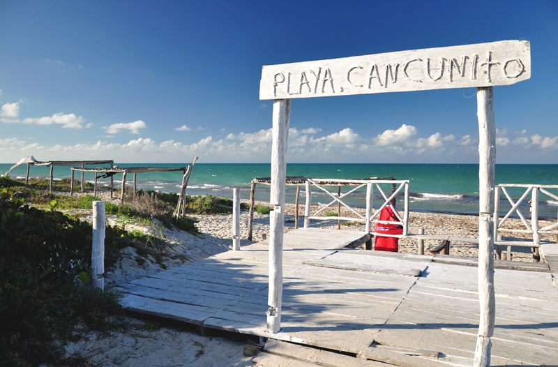 playa cancunito meksyk