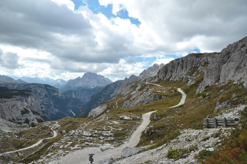 Szlak w Dolomitach