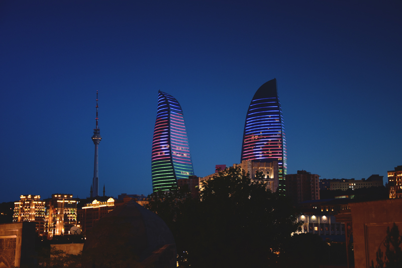 Baku ogniste wieże
