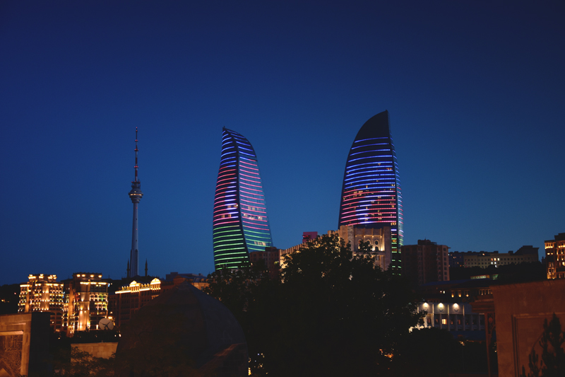 Baku ogniste wieże