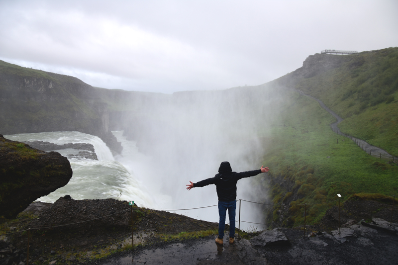 islandia wodospad