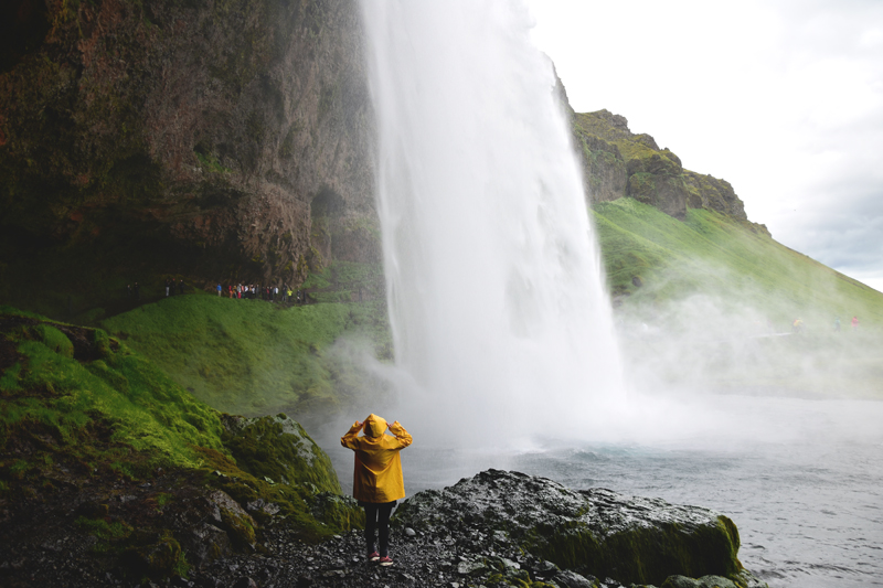 islandia wodospad