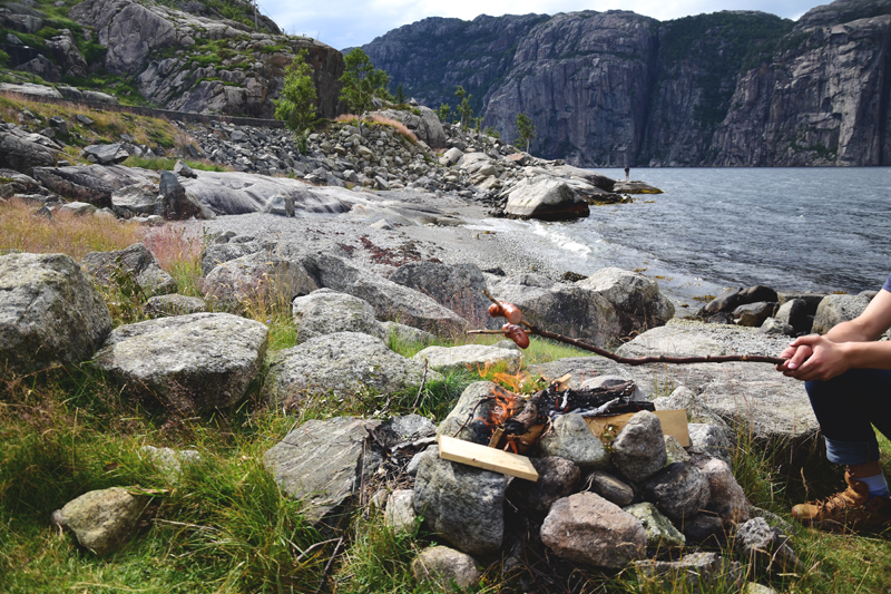 biwak przy preikestolen