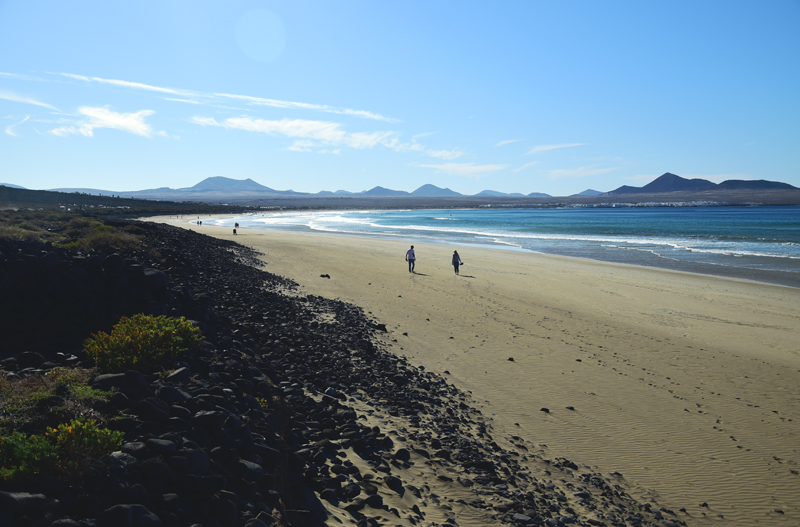 Playa Famara widoki