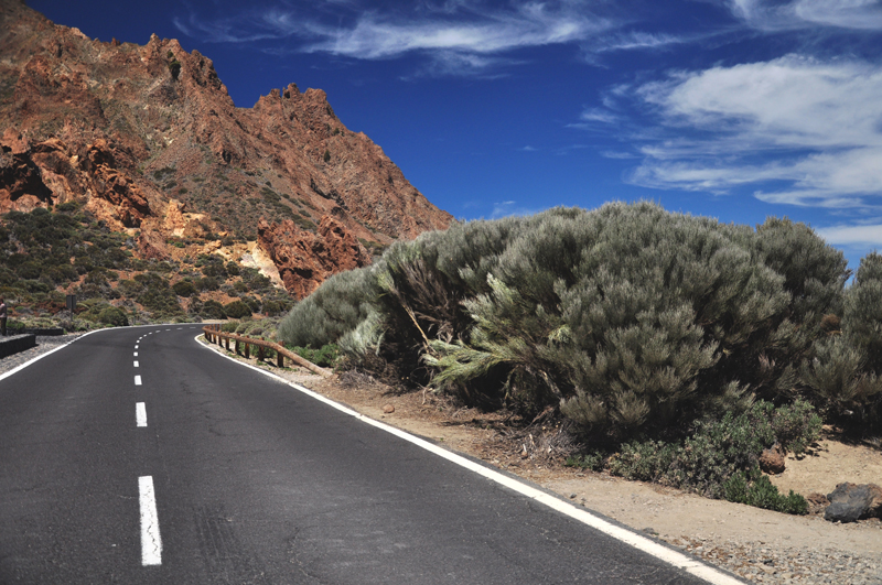 Park Narodowy Teide droga