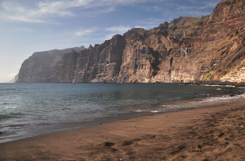 Los Gigantes plaża Teneryfa