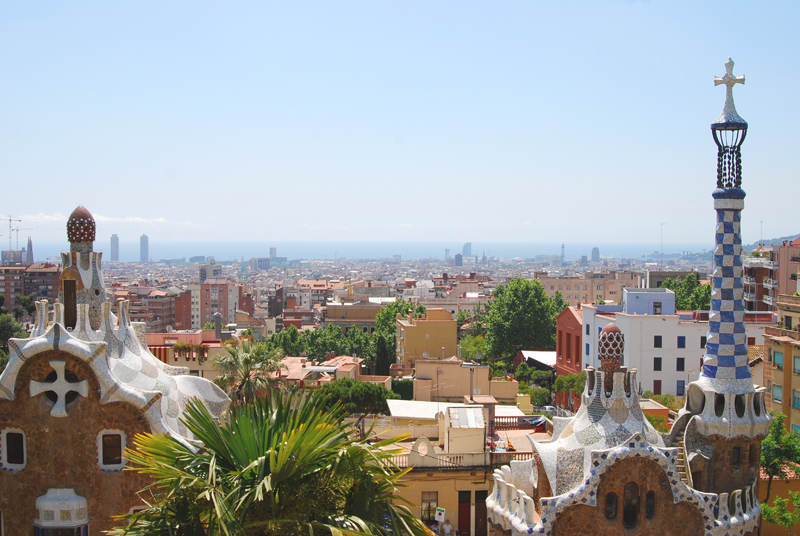 barcelona park guell