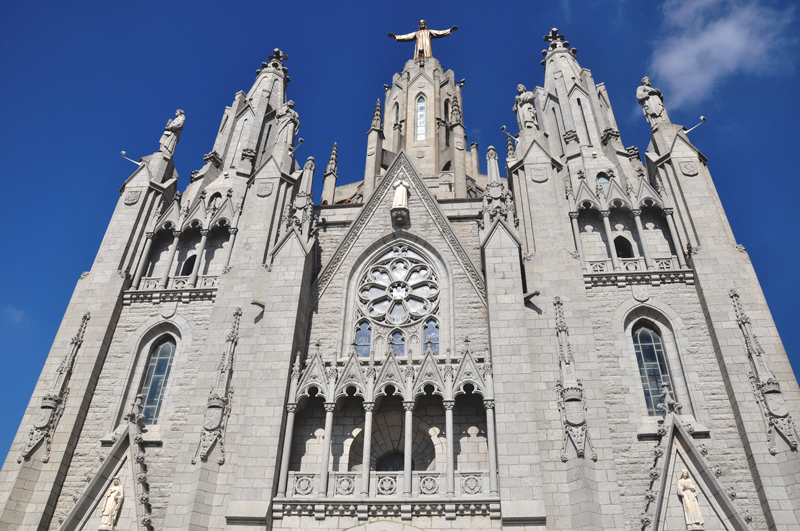 Barcelona wzgórze Tibidabo