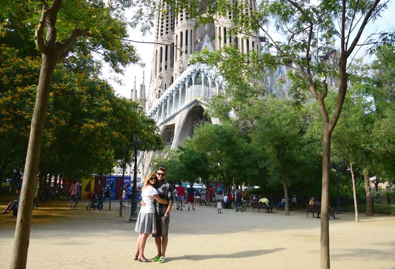 Barcelona zwiedzanie Sagrada Familia