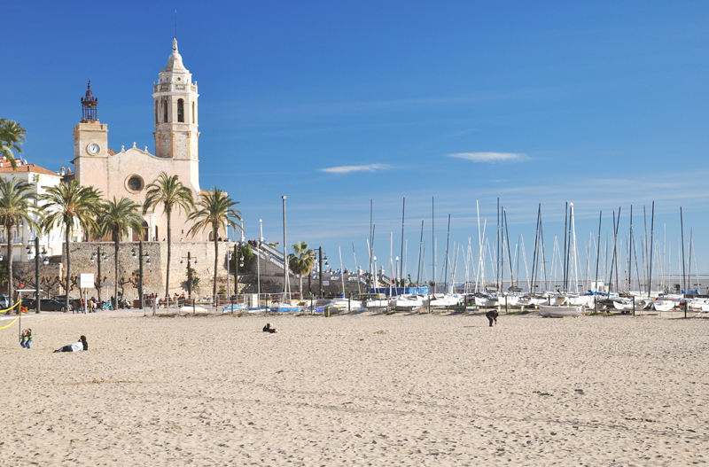 katalonia sitges plaża