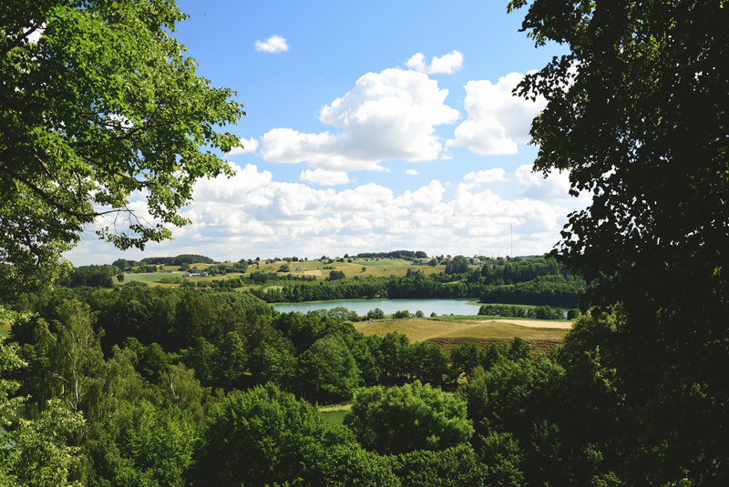 góra zamkowa suwalski park krajobrazowy