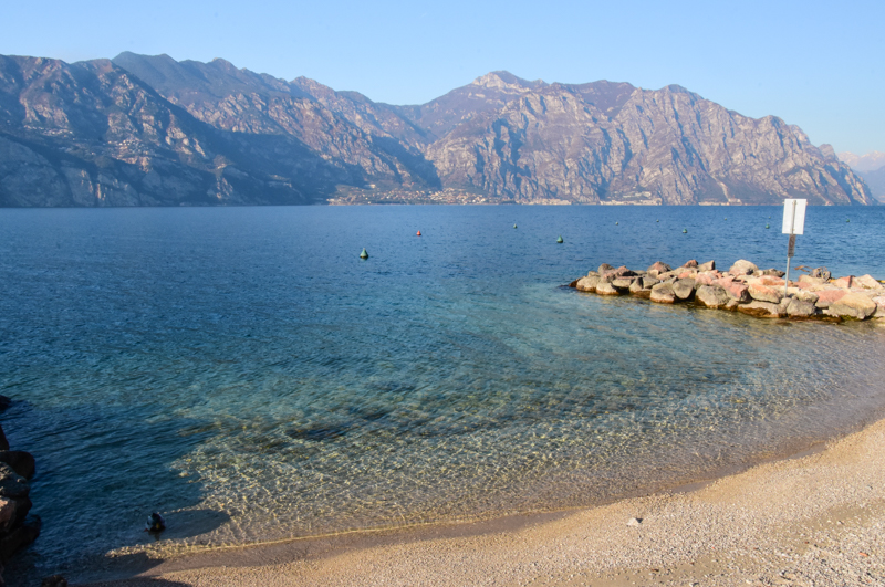 Malcesine plaża