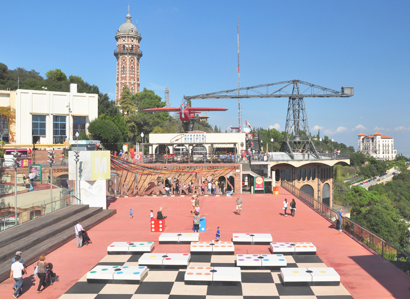 Tibidabo w Barcelonie