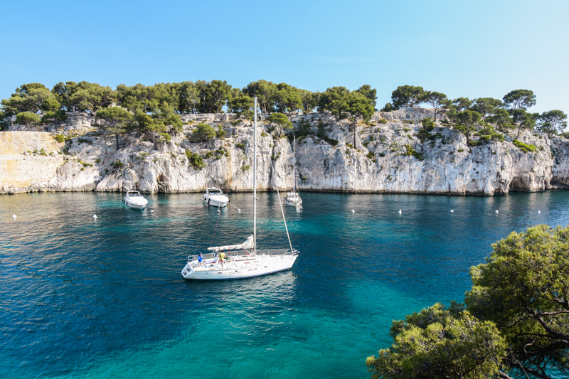 Calanques Francja