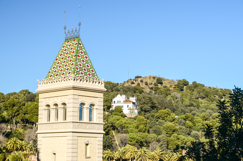 Budynek w Parku Guell