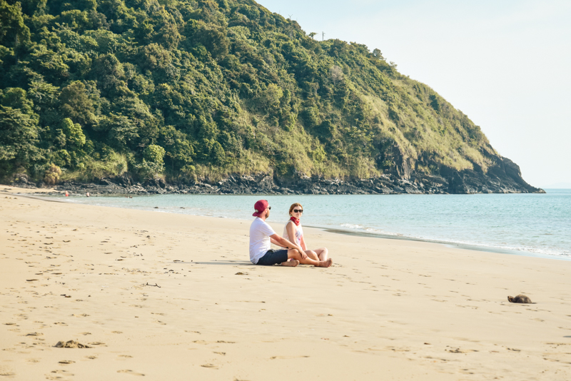 Plaże na Koh Lancie