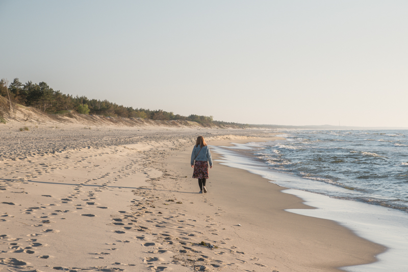 Plaża w Piaskach