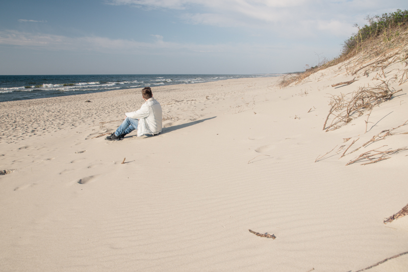 Plaża w Piaskach