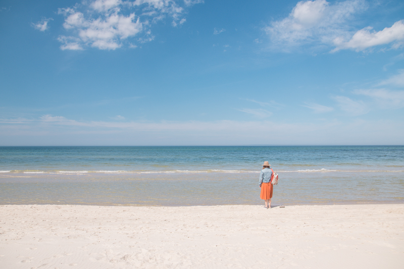 Dzika plaża nad Bałtykiem