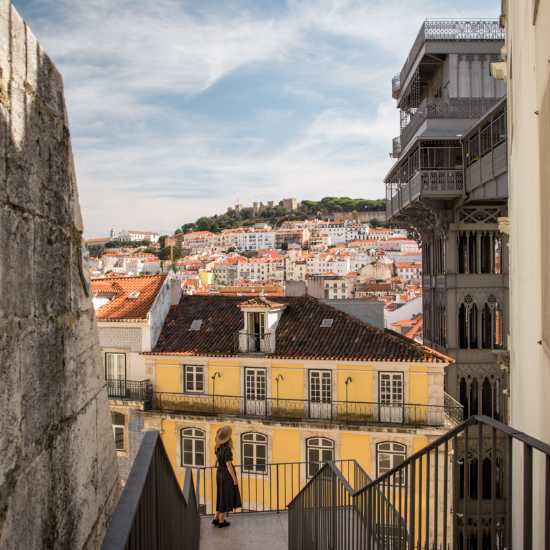 Elevador de Santa Justa Lizbona