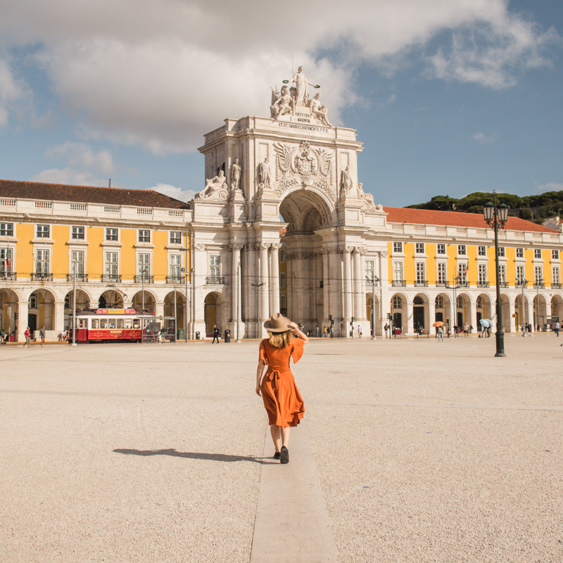 Praca do Comercio Lizbona