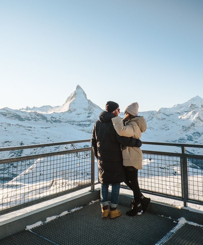 Widok z Gornergrat