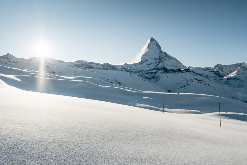 Widok na Matterhorn