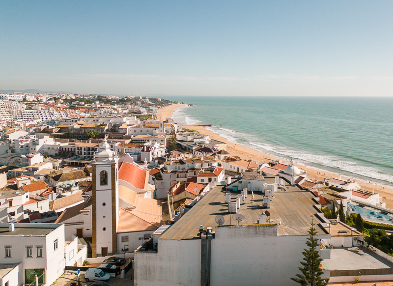 Albufeira widok