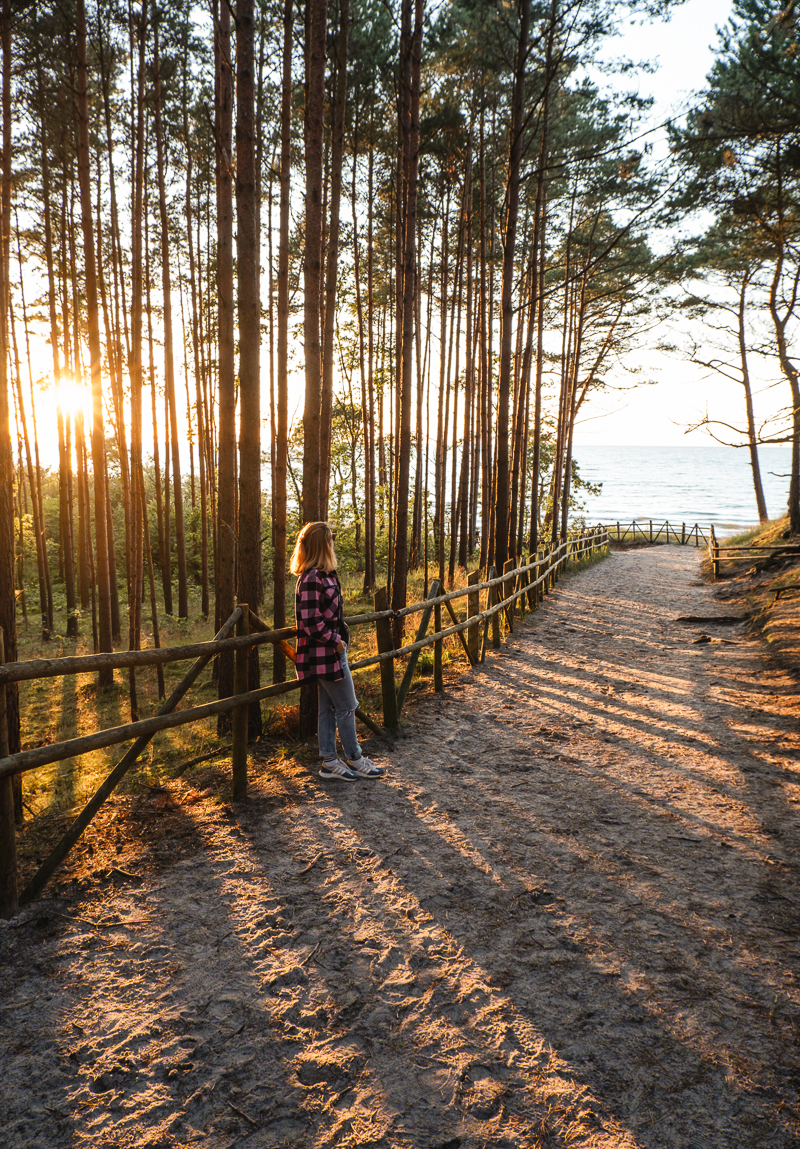 Wyjście na plaże Karwieńskie Błota