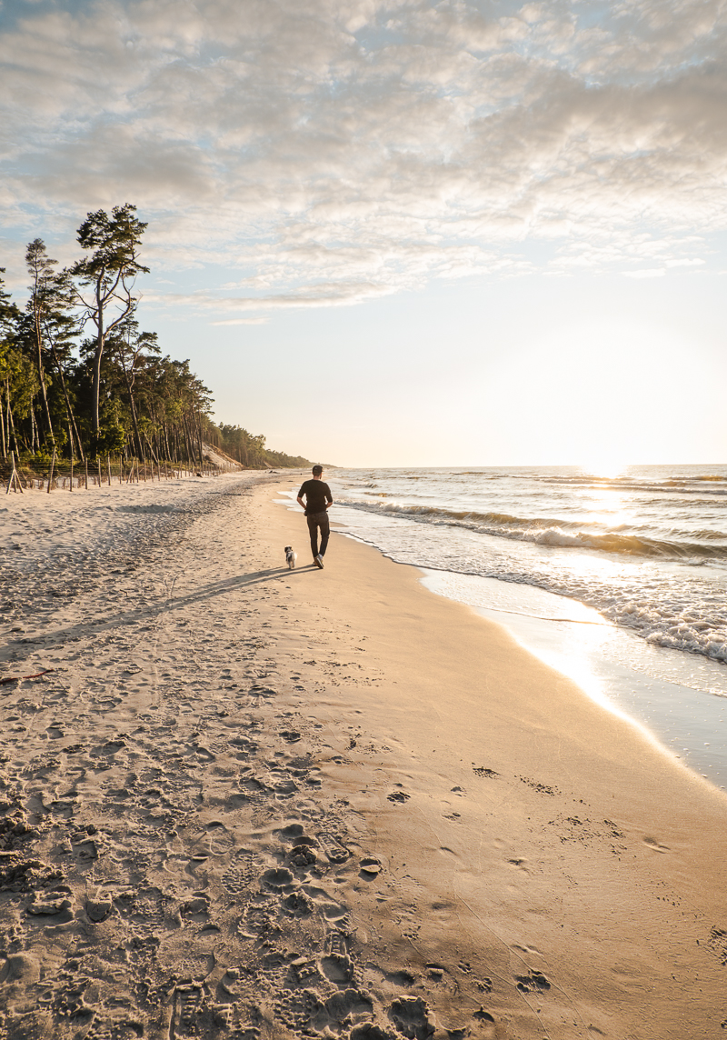 Dzika plaża nad Bałtykiem