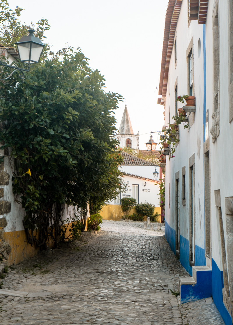 Miasteczko Obidos w Środkowej Portugalii