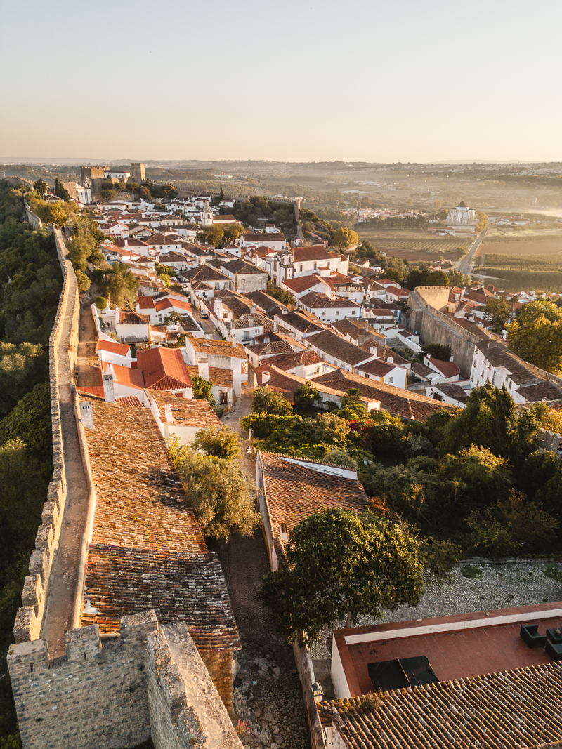 Obidos w środkowej Portugalii