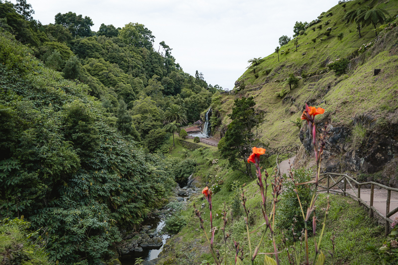 Park Ribeira dos Caldeiroes na Azorach