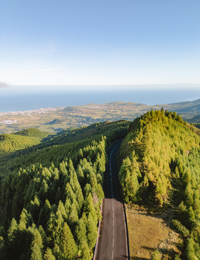 Droga na Sao Miguel Azory