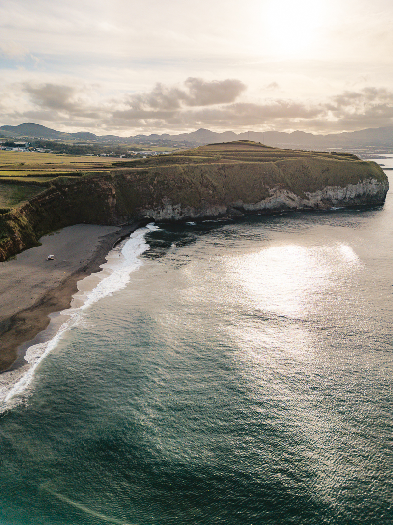 Jedna z plaż na północnym wybrzeżu Sao Miguel