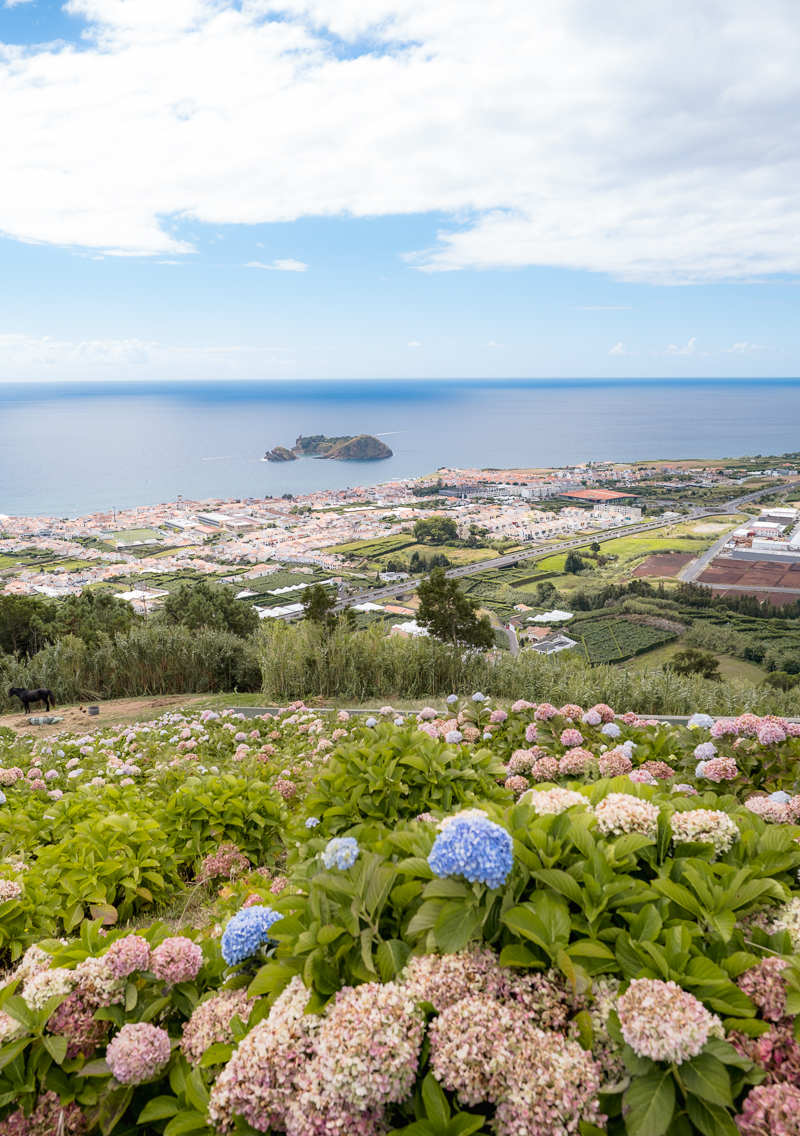 Panorama na Vila Franca do Campo