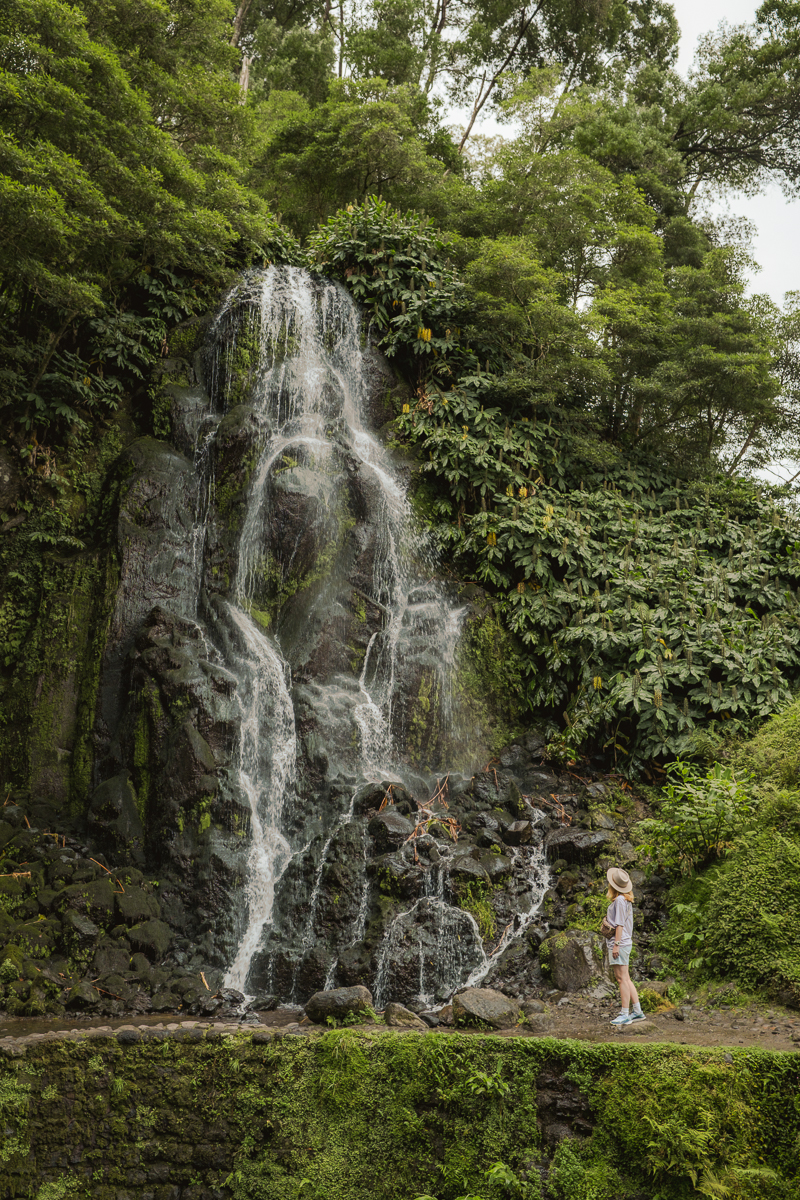 Park Ribeira dos Caldeiroes z wodospadami